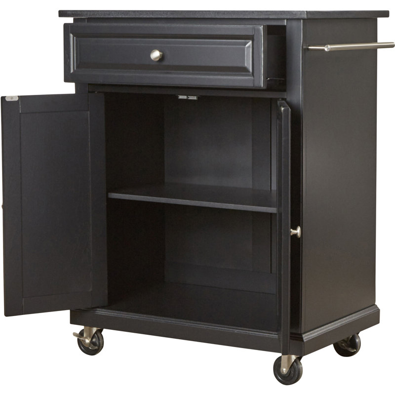 Three Posts™ Hedon Solid Wood Kitchen Cart & Reviews Wayfair